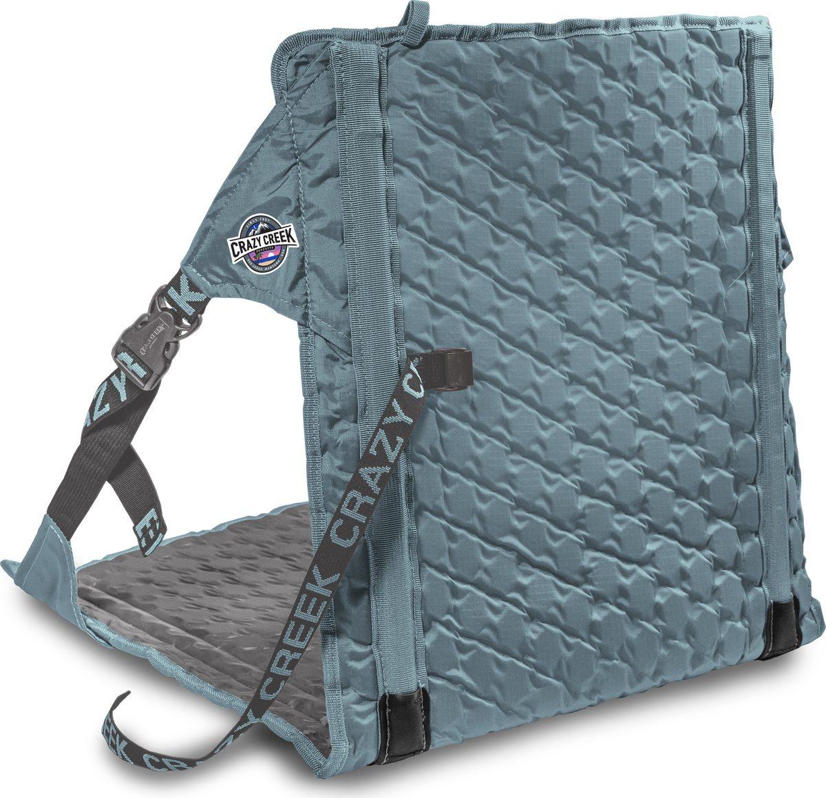 Crazy Creek Hex 2.0 Original Chair sittematte med ryggstøtte i koboltblå