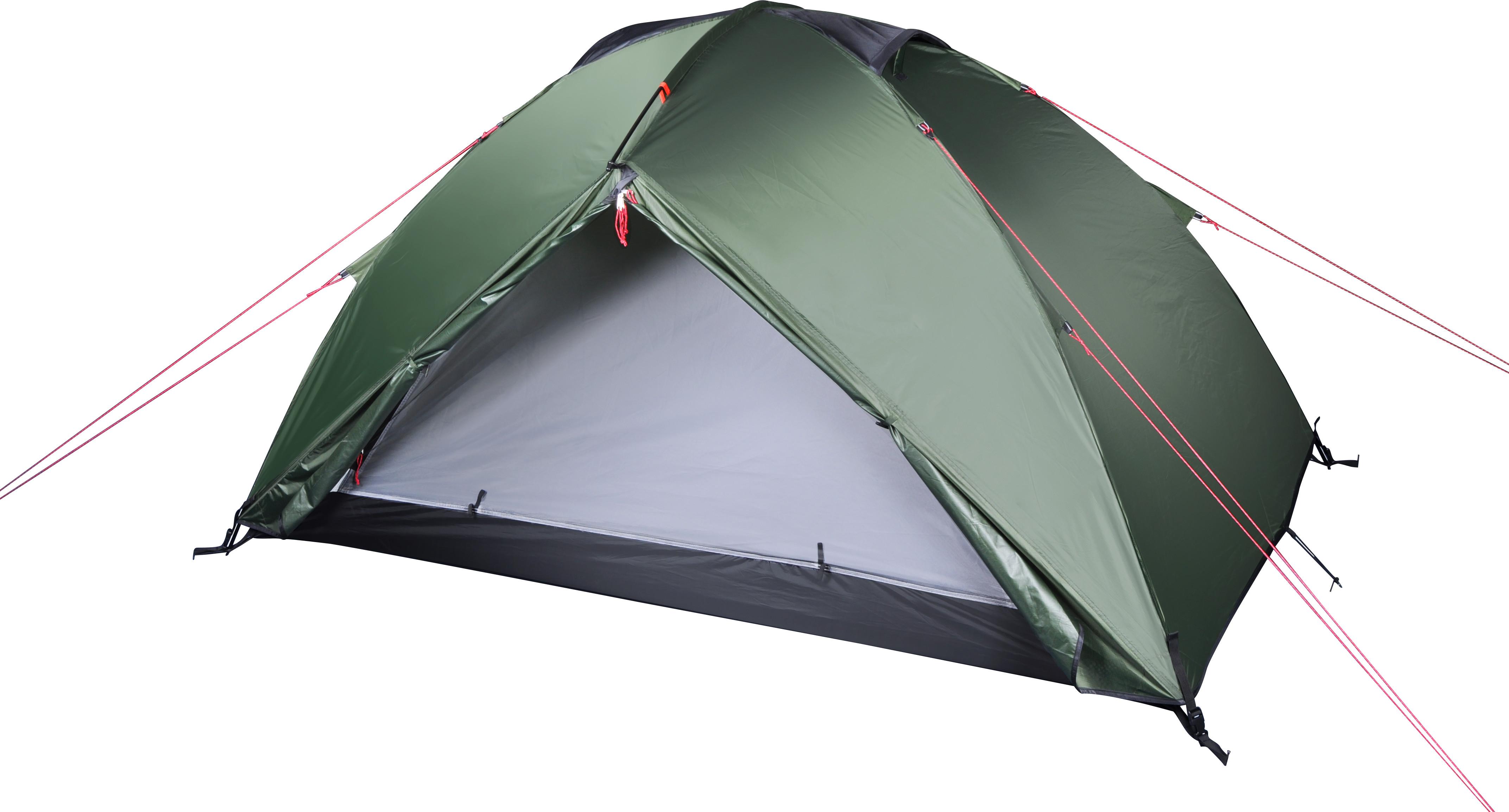 Urberg 2-Person Dome Tent G4 grønn kuppeltelt