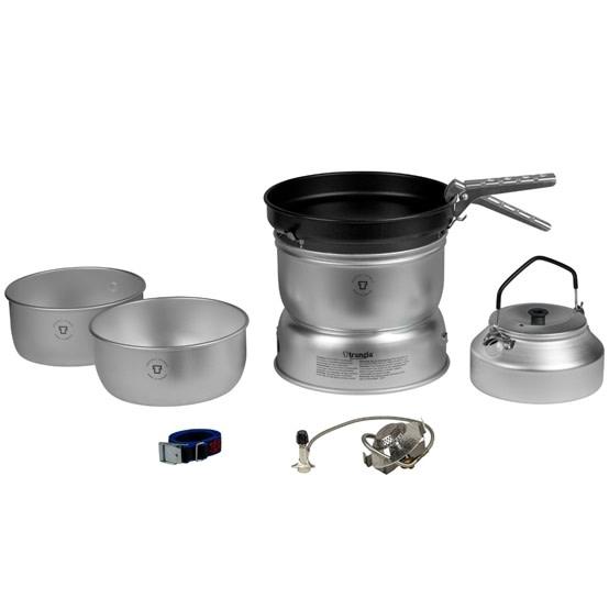 Trangia 25-4 UL stormkjøkken i aluminium med gassbrenner montert
