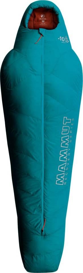 Mammut Women's Perform Down Bag -10°C dame-spesifikk vinterdunsovepose i blågrønn