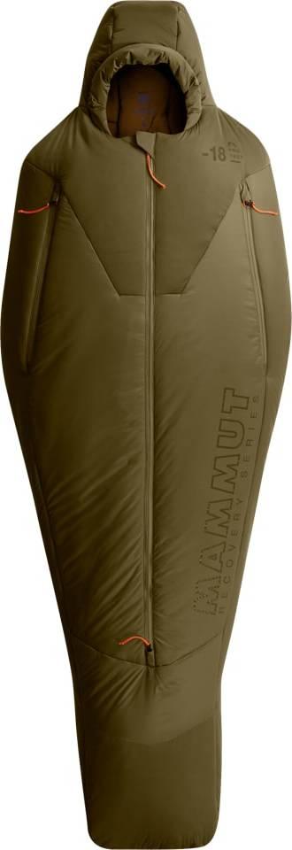 Mammut Protect Fiber Bag -18C syntetisk vintersovepose i olivengrønn
